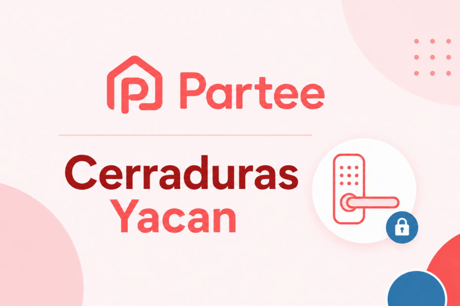 cerradura Yacan con Partee