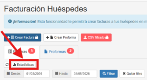 Filtro estadísticas