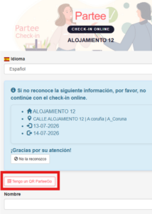 Recibe el QR por correo electrónico